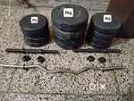40 kg gym kit with rod