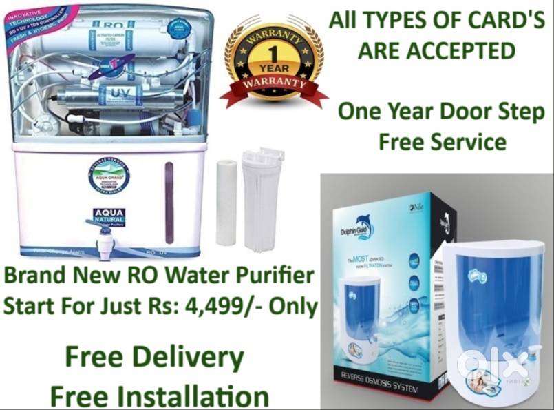 Brand New RO Water Purifier Start For Just Rs 4,499 Only
