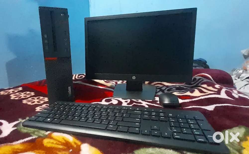 Lenovo i5 6th gen8gb ram 256gb ssd 19monitor dell wireless keyboard