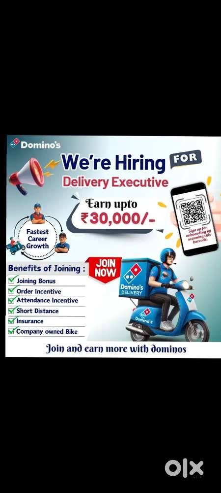 Dominos delivery jobs