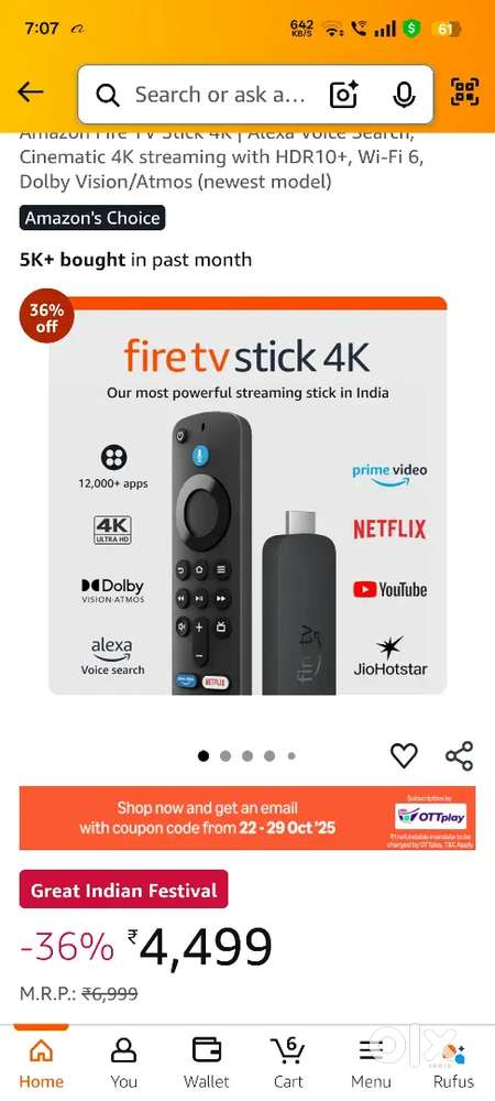Amazone fire tv stick