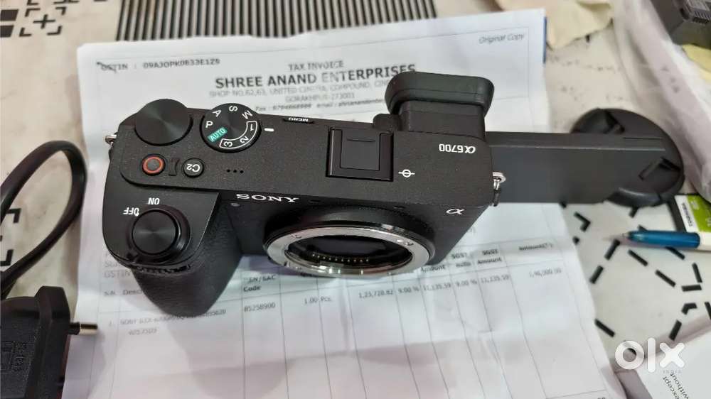 Sony A6700 Body In New Condition, Only 11 Month Old, With Bill and Box