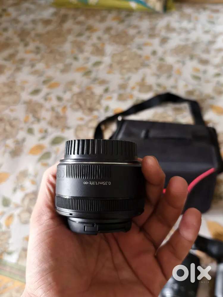 Canon 80d with two lens and with original battery.