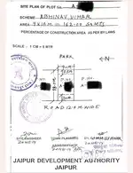 JDA Approved plot 195 GAJ