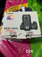 Canon 3000d with box  brand new dslr camera