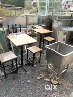Sink wash basin table. Chair hotel restaurant canteen used
