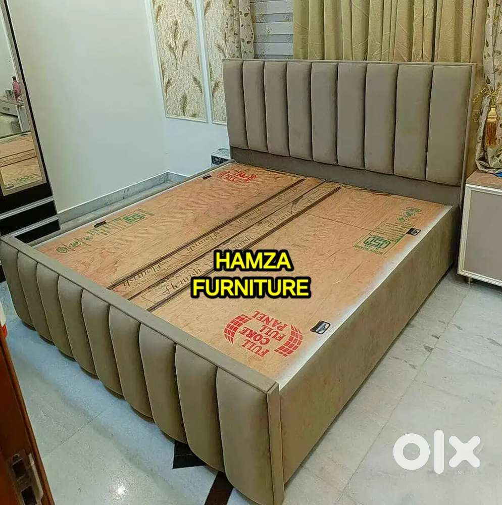 HAMZA FURNITURE NEW DESIGNER PLYWOOD wood bed