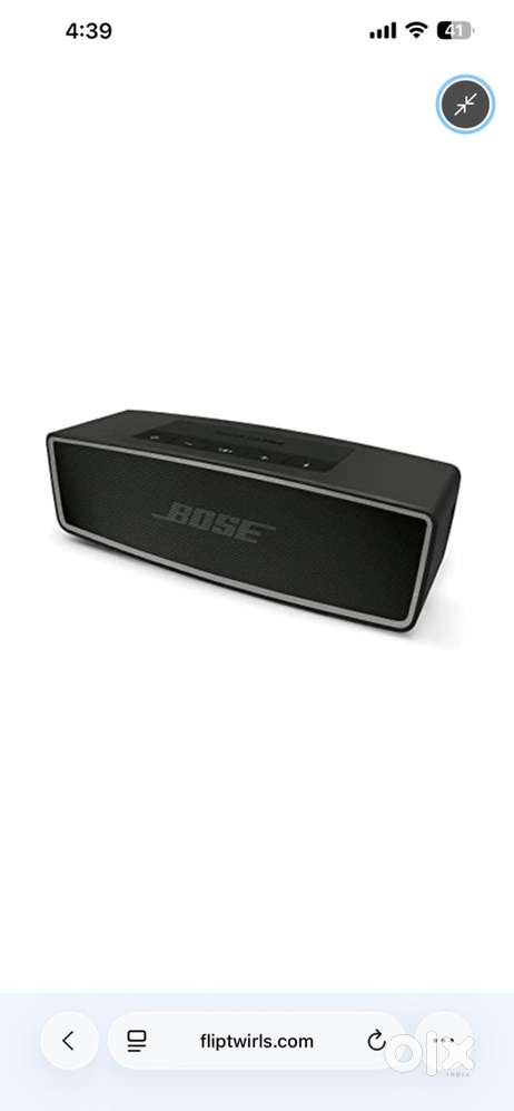 Bose sound link mini speker good working good battery