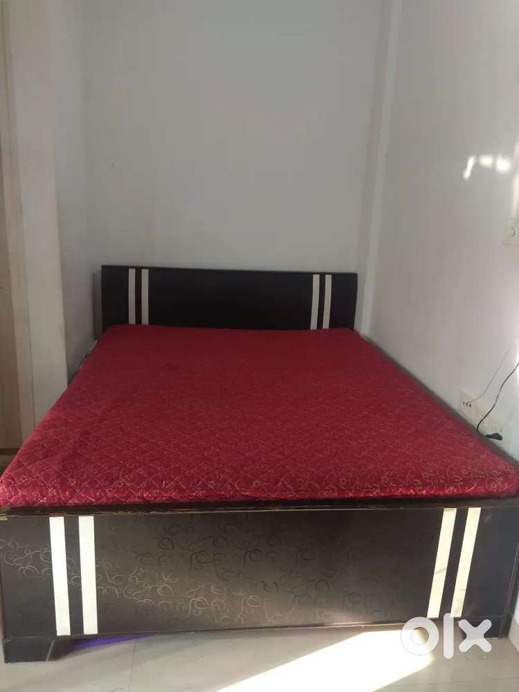 Bed with Mattress, Sofa cum Bed and Dressing Table