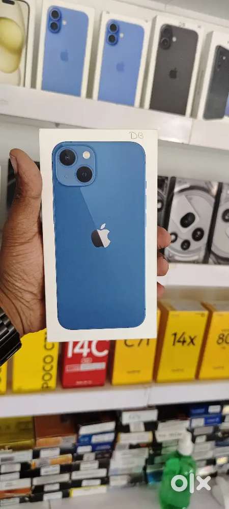 IPHONE 13 128GB BLUE, BLACK COLOUR AVAILABLE SEALED BOX AVAILABLE