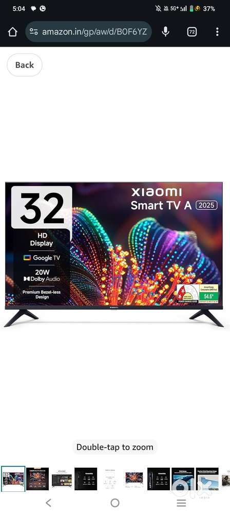 Just 1 day old Xiaomi Smart Google Tv A Series Brand New