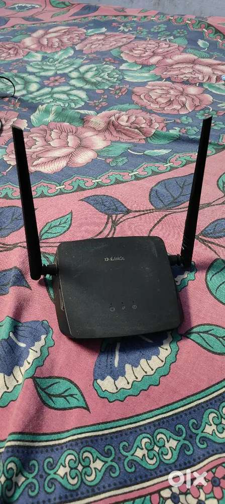 Wifi Router  D-Link Router  With ONU  Adapter  LAN Cable  Wifi Stand