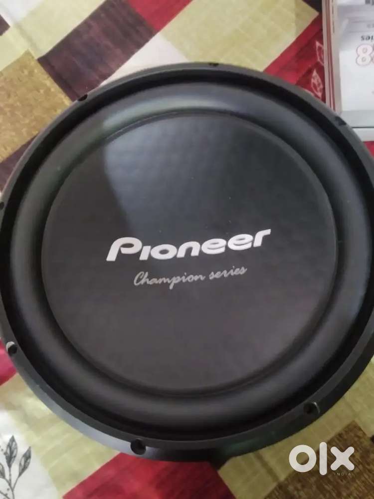 Woofer and full system