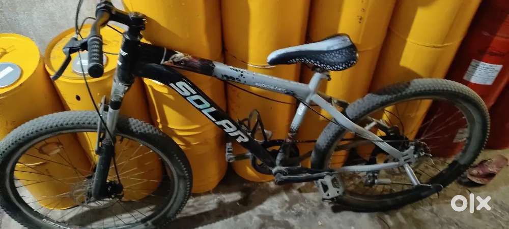 For Men with bicycycle in black colour