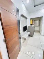 Lavish 1bhk fully furnished flat for rent near Mahindra showroom
