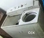 Old washing machine in LG BRAND