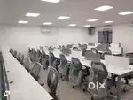 3 Director cabin 1 confrence 50 workstation 1 cafeteria available rent