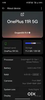 Oneplus 11r 5G