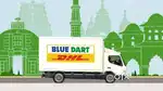 Blue dart Gangtok delivery person