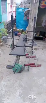 Bench press mecine