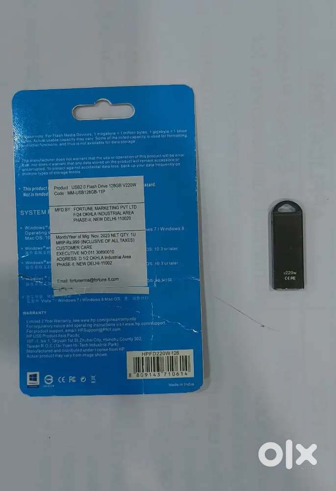 HP 128 GB Pendrive