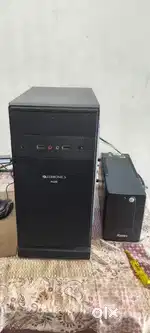 i5 6th gen Month warranty,+Hp Monitar Sf27+,Ups