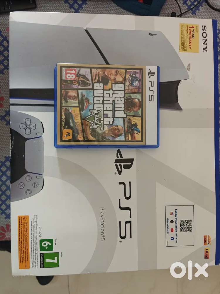 Playstation 5 Disc Edition ( 1 Tb/ T6 ) new (11 month warranty left)