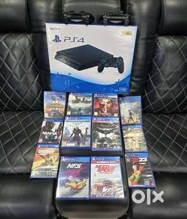 Rarely used ps4 slim gaming console