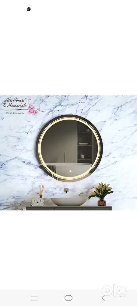 Mirror  brand new 3 light touch