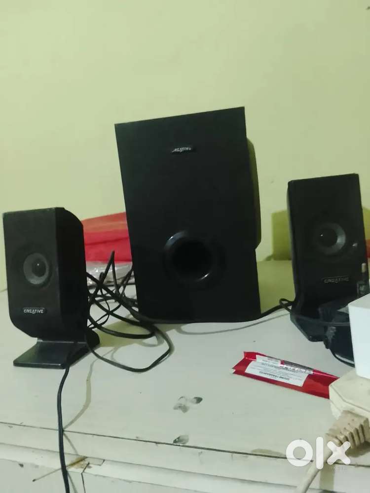 It is of company called creative, which is used by aux