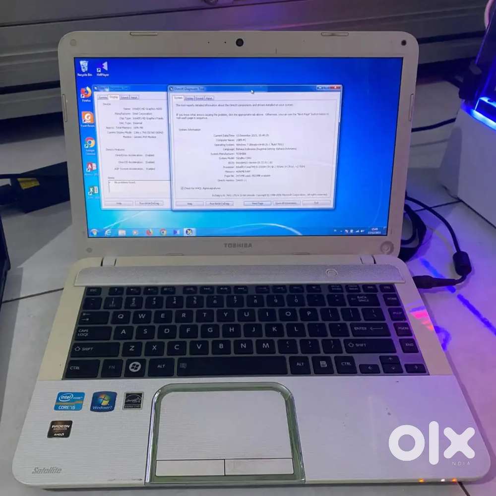 THOSHIBA laptop 14 inch good condition. Running windows 7