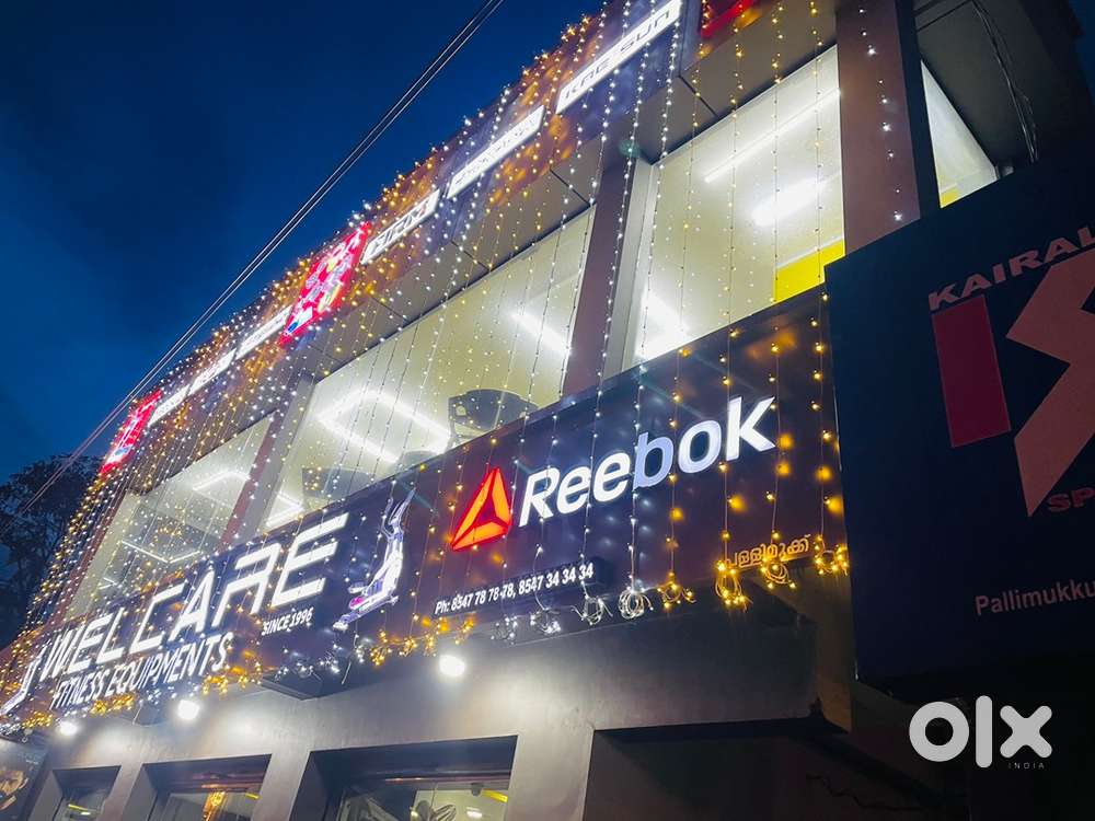 Fitness equipments showroom salesmen