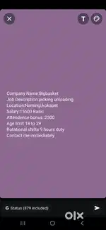 Wanted (picker&loader )Narsingi,kokapet