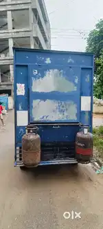 Box van open doors