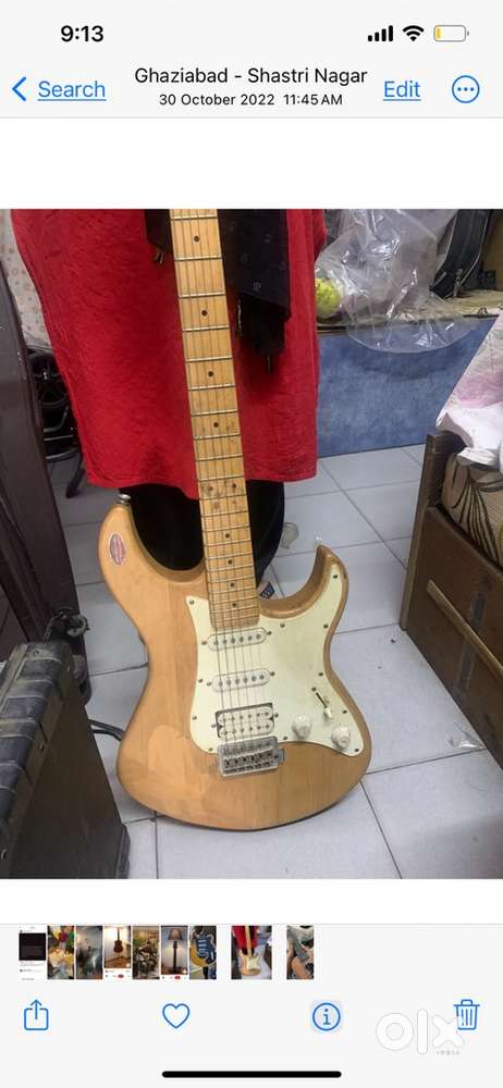 Yamaha Pacifica Series Pac112J Electric Guitar; Natural - Alder