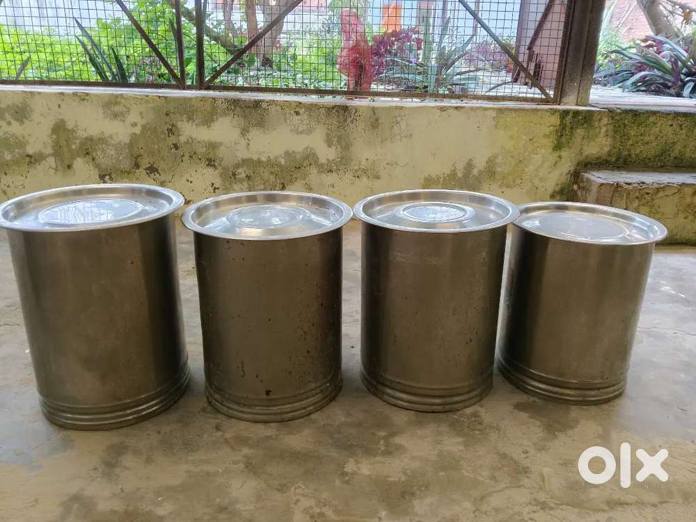 Stainless Steel Storage
Containers - Strong and Heavy Duty,