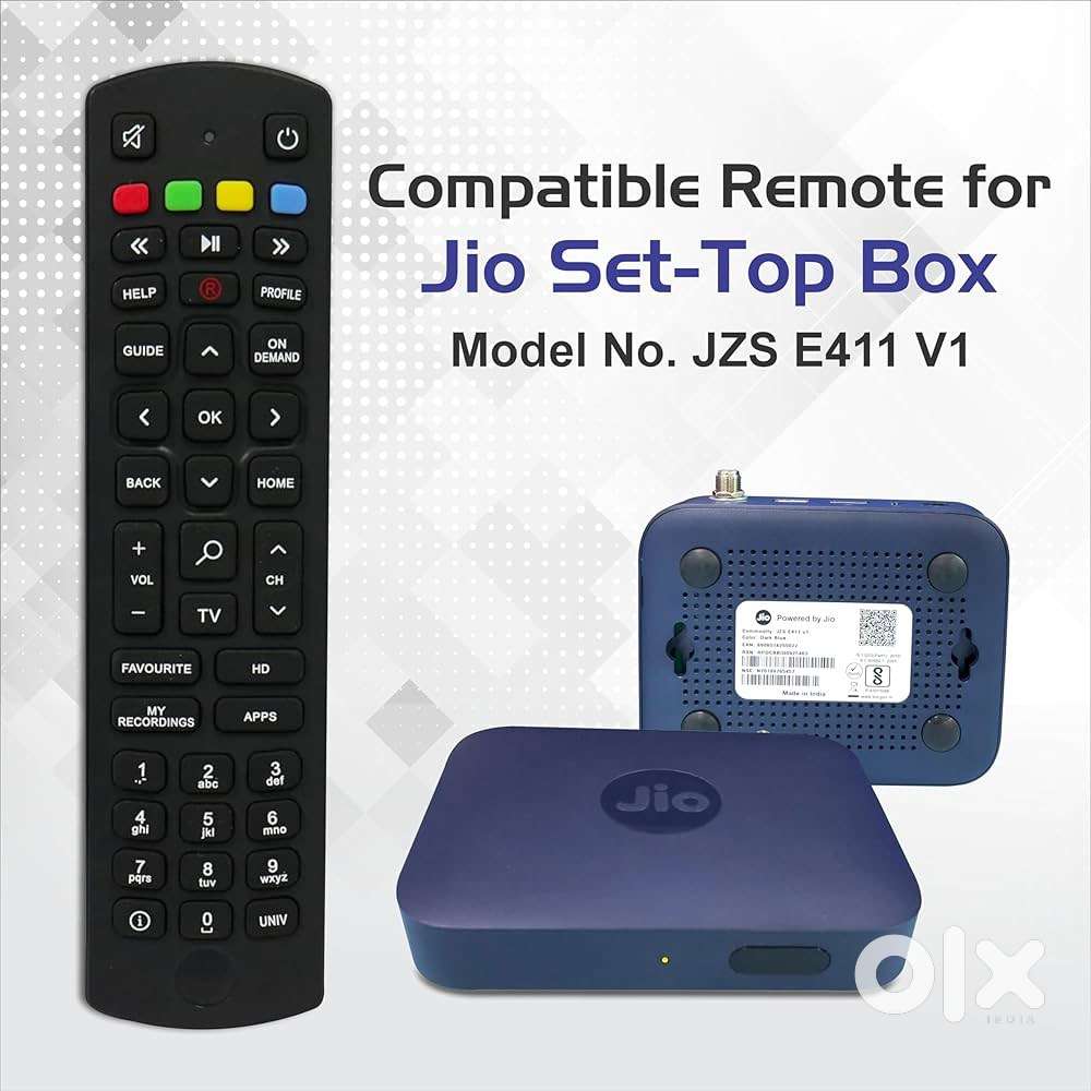 Jio 4k android set top box original