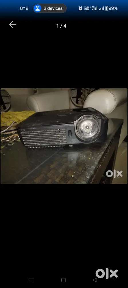 Infocus brand projector for sale in working condition