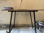 Folding study table and chair