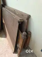 Wooden cot