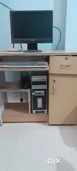 COMPUTER SYSTEM with UPS and table