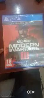 Modern Warfare Ps 4 CD