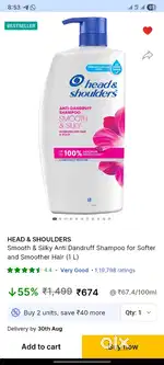 Head & shoulder shampoo
