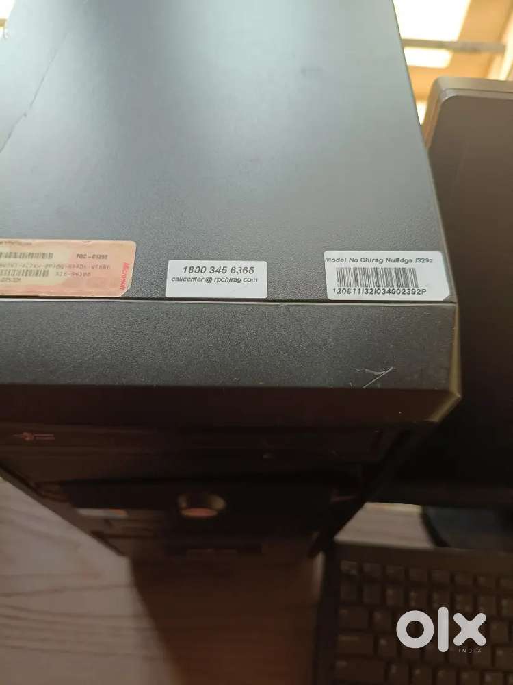 Desktop cpu keyboard