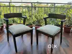 Premium Wooden Chairs - Set of 2 । लकड़ी की मजबूत कुर्सियां