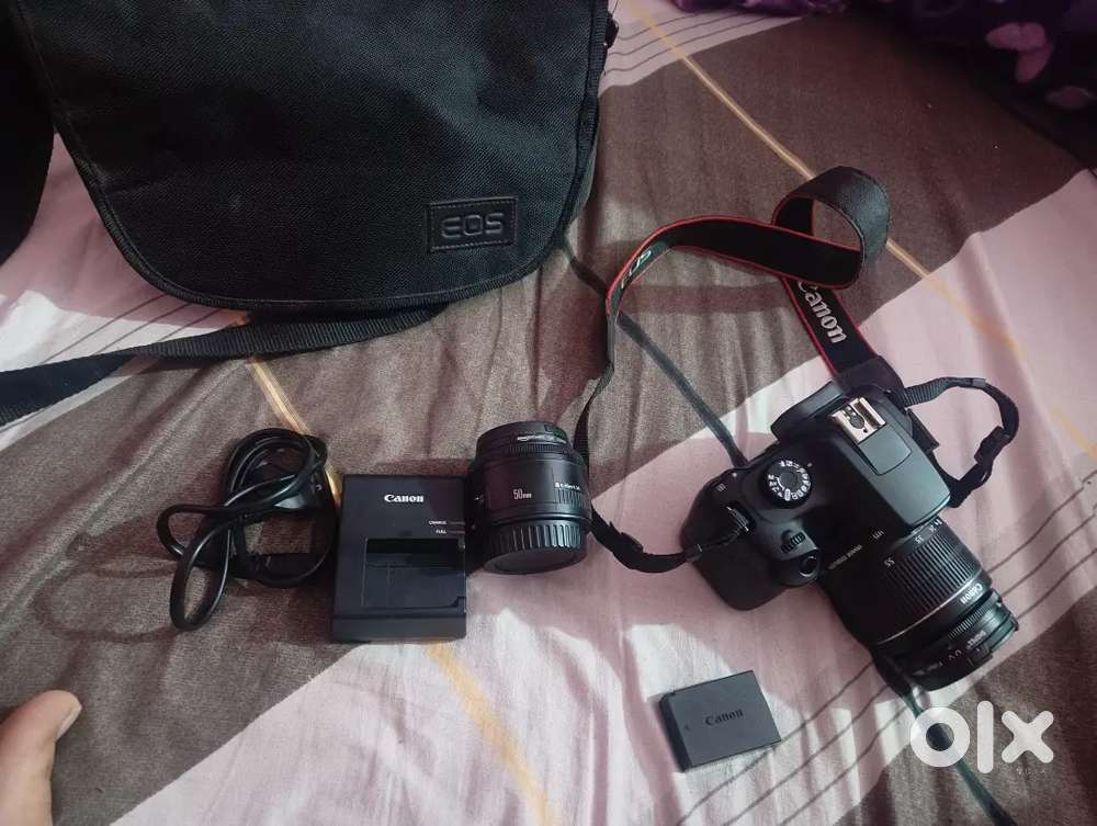 CANON 3000D  18-55 LENS  & 50 MM LENSE ,  GOOD CONDITION