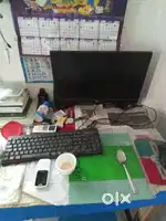 Desktop computer with LG monitor 19 inch