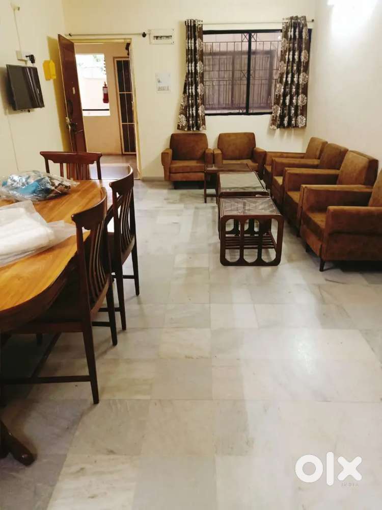 3 BHK Furnished Flat For rent avaliable on B T Kawade Rd