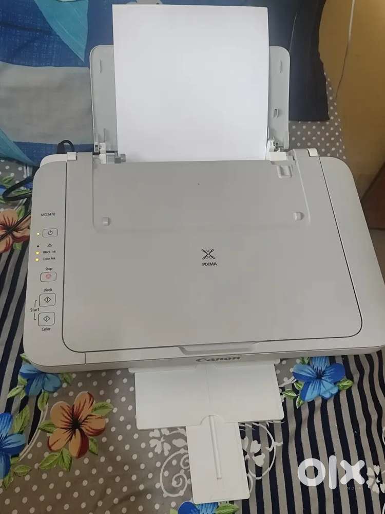 Canon MG 2470 Printer, inkjet printer slightly negotiable