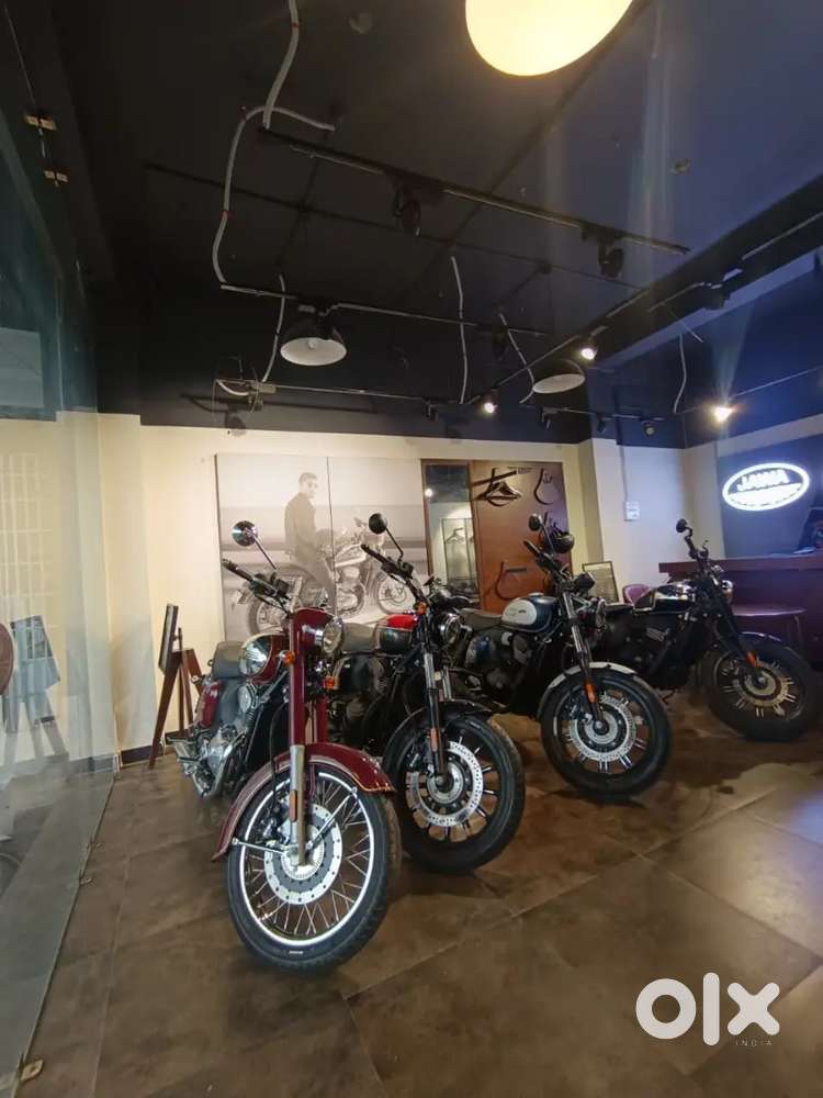 A fully established bike deelar for sale with customers details